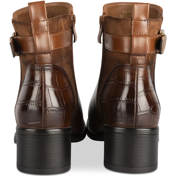 Ankle boots COGNAC SINEQUANONE