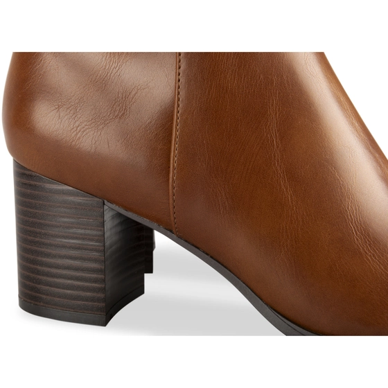 Bottines COGNAC SINEQUANONE