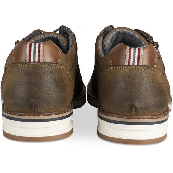 Baskets COGNAC DENIM SIDE