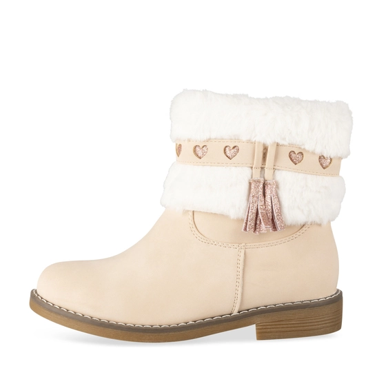 Ankle boots BEIGE LOVELY SKULL