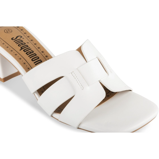 Mules WHITE SINEQUANONE