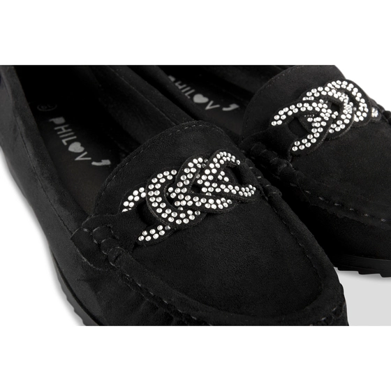 Moccasins BLACK PHILOV