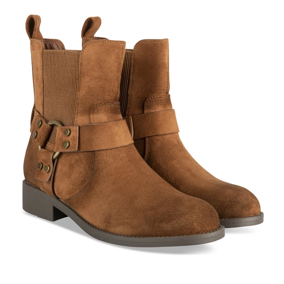 Ankle boots COGNAC MERRY SCOTT