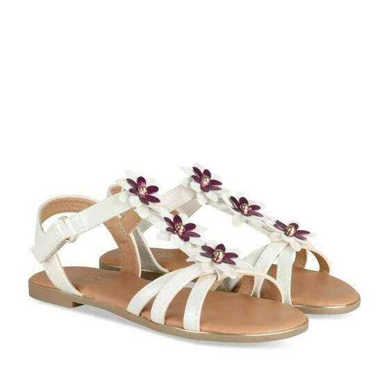 Sandals WHITE LOVELY SKULL