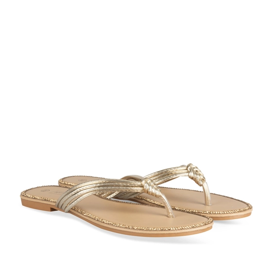 Flip flops GOLD MERRY SCOTT