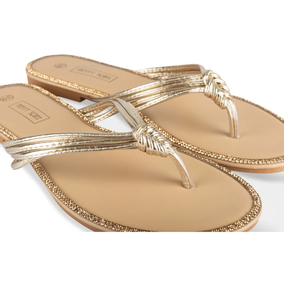 Flip flops GOLD MERRY SCOTT