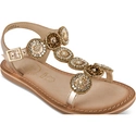 Sandals GOLD MEGIS KIDS