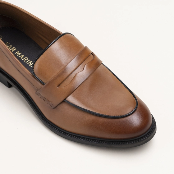 Mocassins COGNAC SAN MARINA