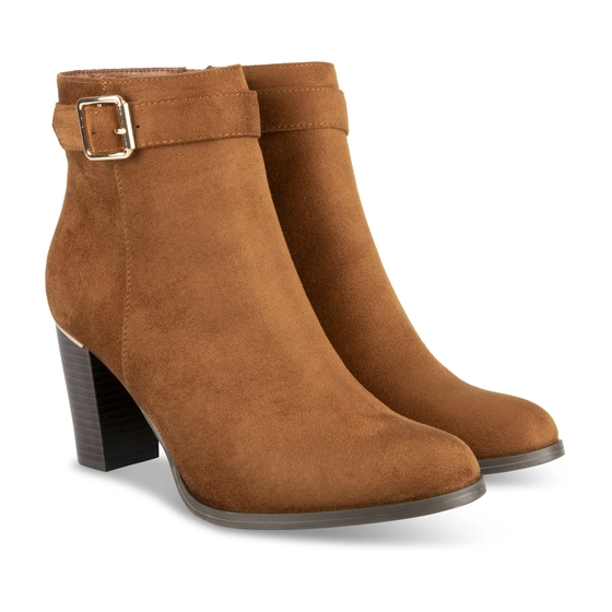 Ankle boots COGNAC SINEQUANONE