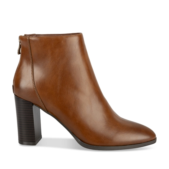 Bottines COGNAC SINEQUANONE