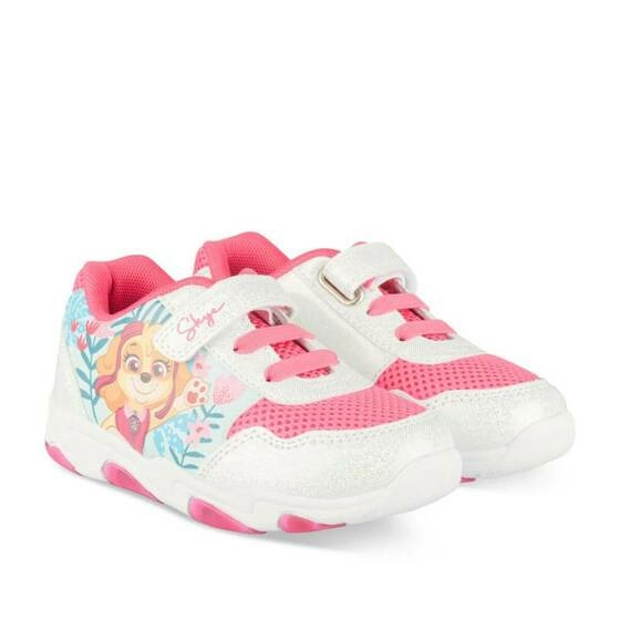 Baskets BLANC PAW PATROL FILLE