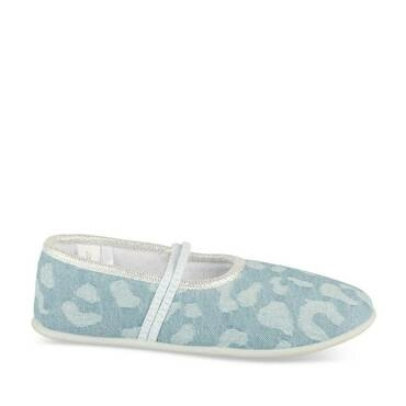 Chaussons BLEU LOVELY SKULL