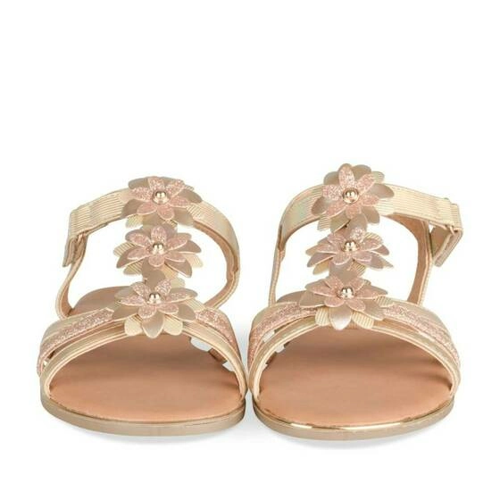 Sandals GOLD LOVELY SKULL