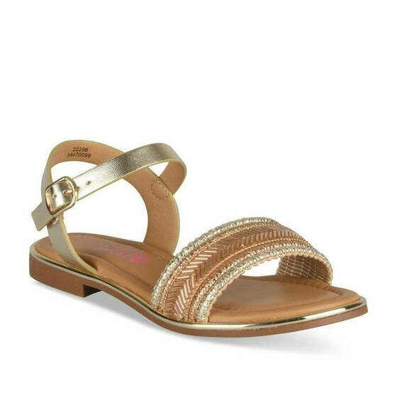 Sandals GOLD LOVELY SKULL