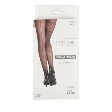 Black fancy tights MERRY SCOTT