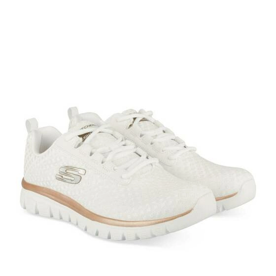 Baskets BLANC SKECHERS Graceful 2.0-Nu Chapter