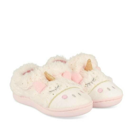 Slippers unicorn WHITE NINI & GIRLS