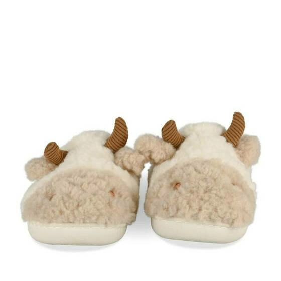 Chaussons vache BEIGE PHILOV