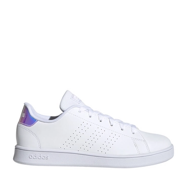 Baskets BLANCHES ADIDAS Advantage K