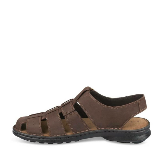 Sandals BROWN CAPE BOARD CUIR