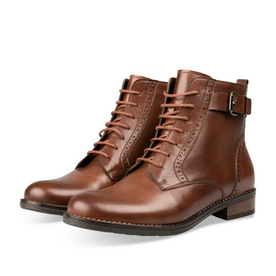 Bottines MARRON MEGIS ELEGANT