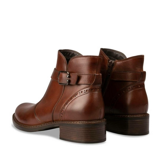 Bottines MARRON MEGIS ELEGANT