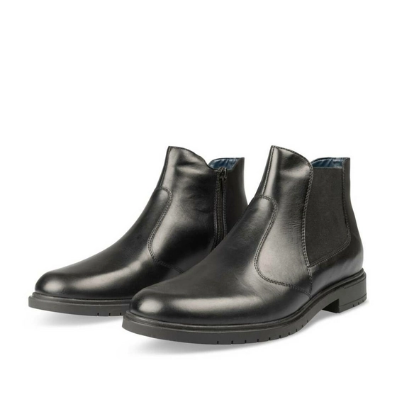 Ankle boots BLACK NEOSOFT HOMME CUIR