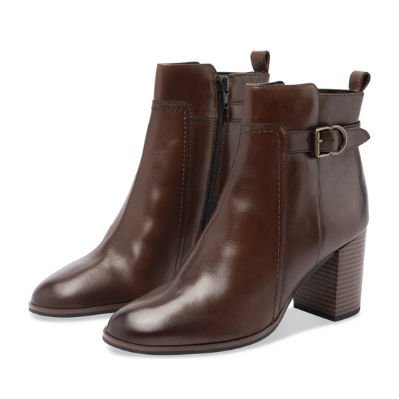 Ankle boots COGNAC SAN MARINA