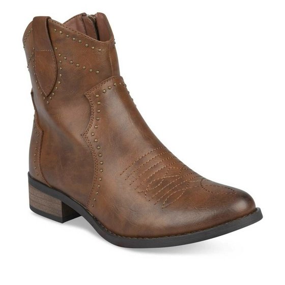 Bottines COGNAC MERRY SCOTT