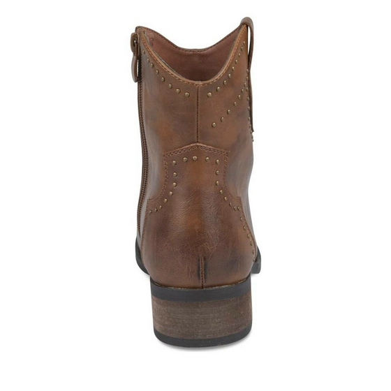 Bottines COGNAC MERRY SCOTT