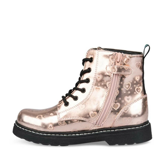 Ankle boots PINK LOVELY SKULL