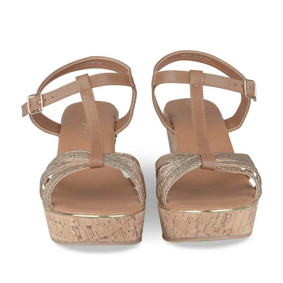 Sandals COGNAC LADY GLAM