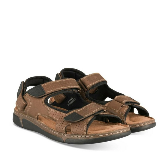 Sandals BROWN MEGIS CASUAL