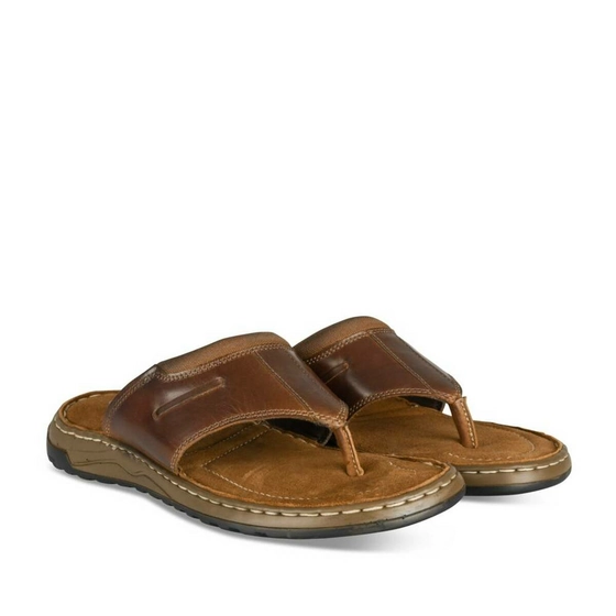 Flip flops BROWN MEGIS CASUAL