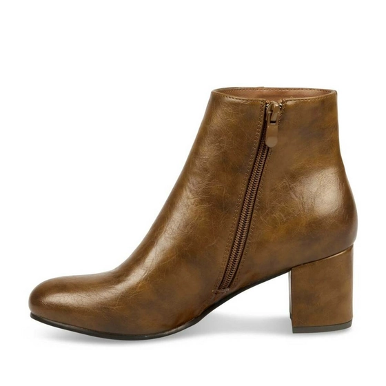 Ankle boots COGNAC MY BOTEGA