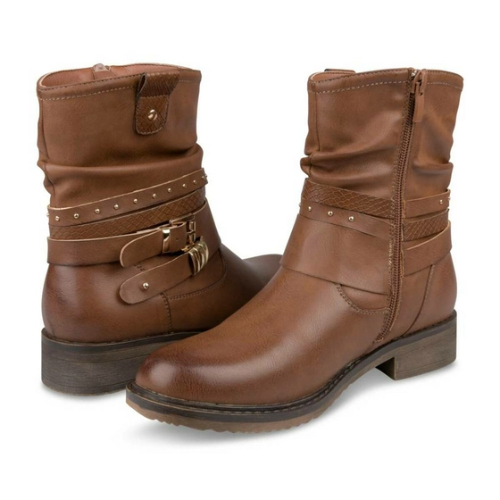 Bottines COGNAC MERRY SCOTT