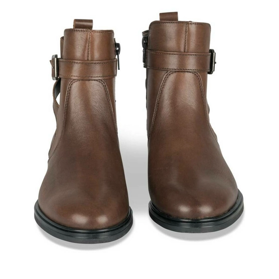 Bottines COGNAC MEGIS ELEGANT