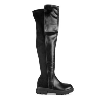 Thigh-High Boots BLACK MERRY SCOTT