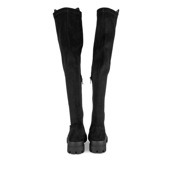 Thigh-High Boots BLACK MERRY SCOTT