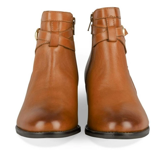 Bottines COGNAC MEGIS ELEGANT