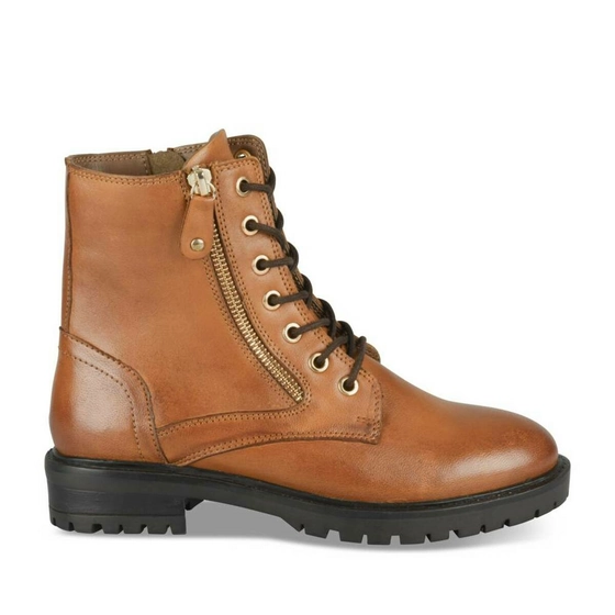 Bottines COGNAC MEGIS ELEGANT