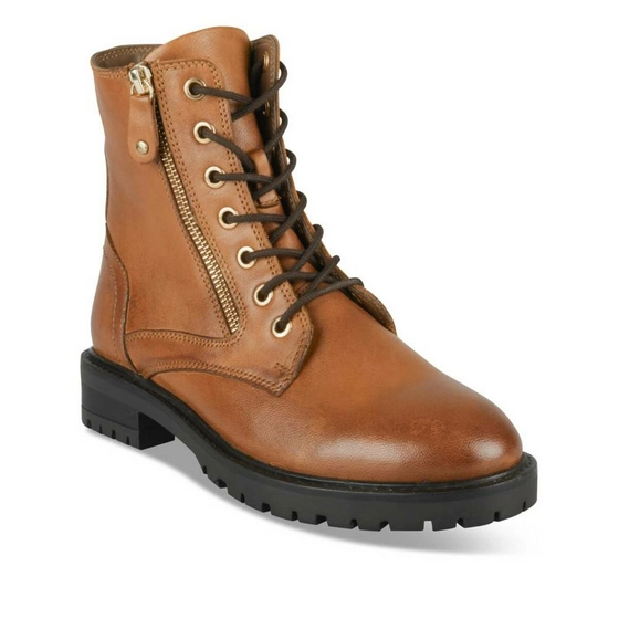 Bottines COGNAC MEGIS ELEGANT