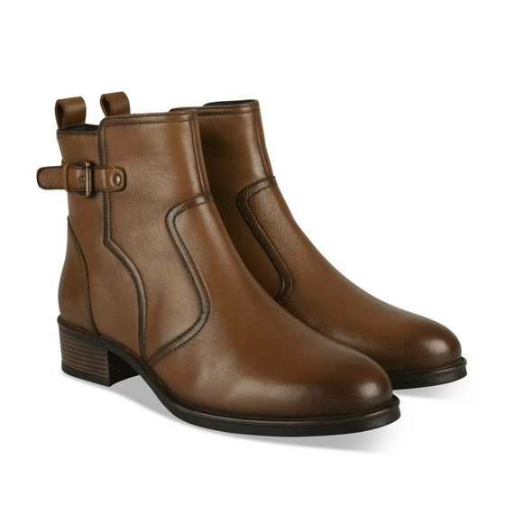 Ankle boots BROWN MEGIS ELEGANT