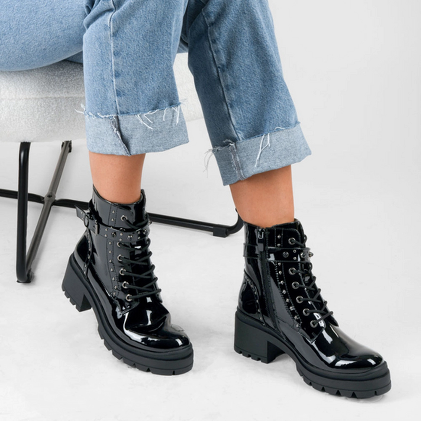 Bottines NOIR MERRY SCOTT