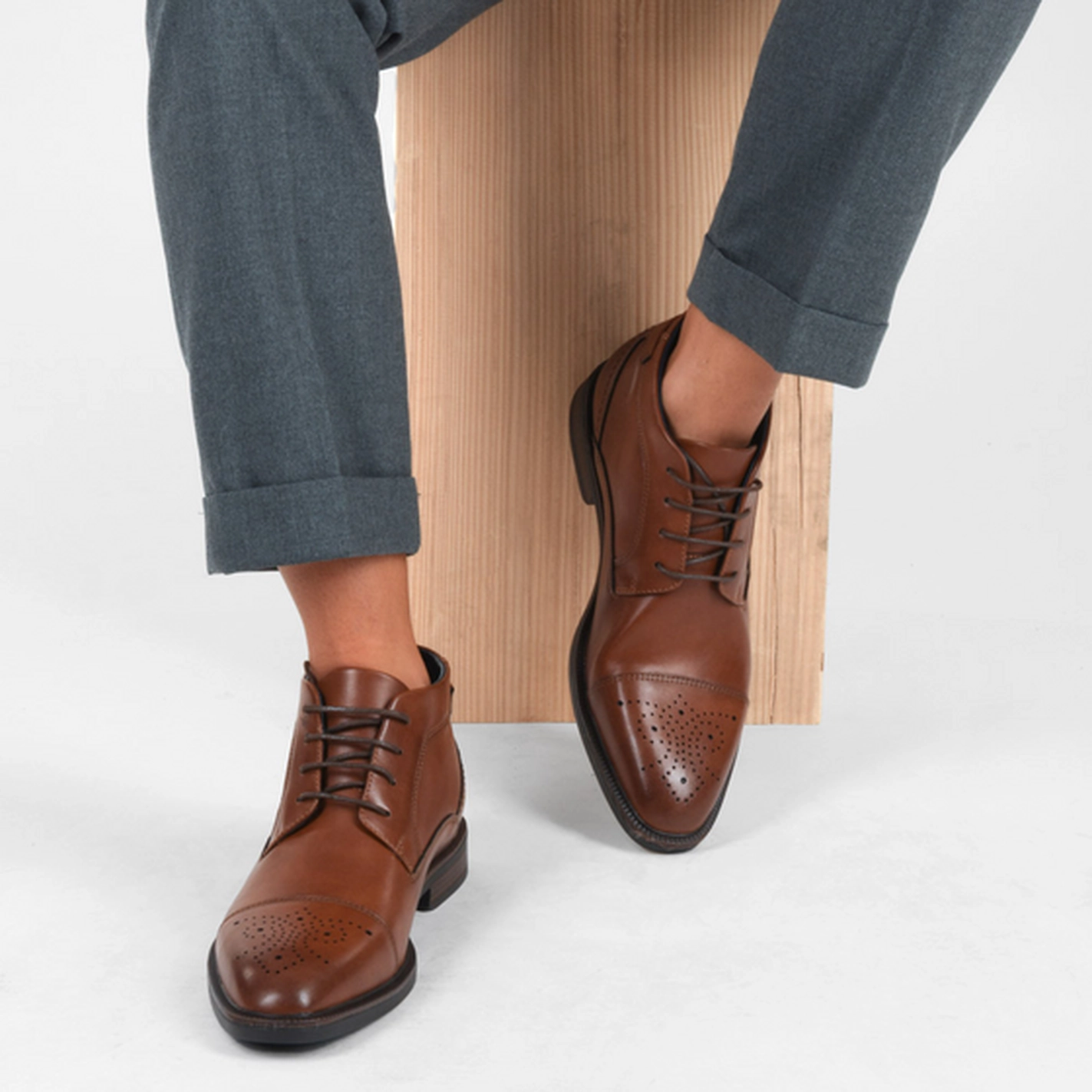 Bottines MARRON B-BLAKE