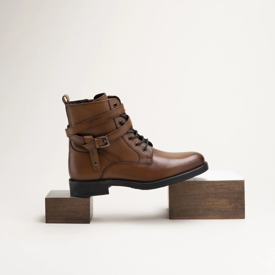 Ankle boots COGNAC SAN MARINA