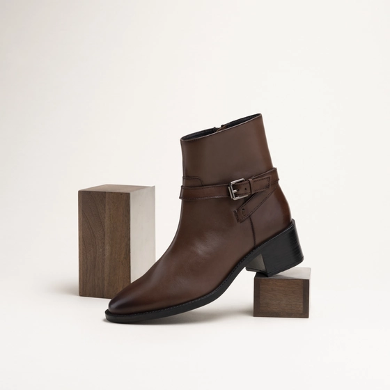 Ankle boots BROWN SAN MARINA