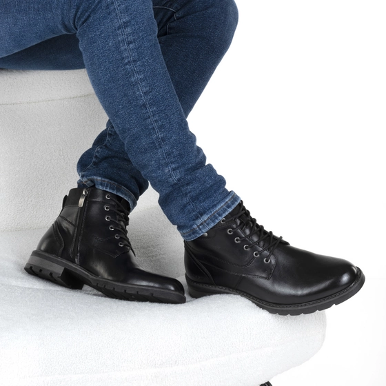 Ankle boots BLACK DENIM SIDE