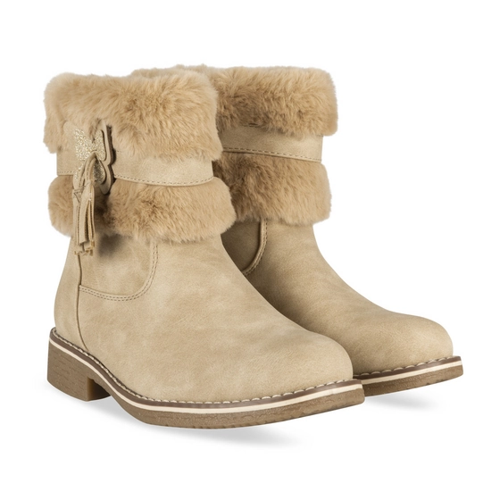 Bottines BEIGE LOVELY SKULL