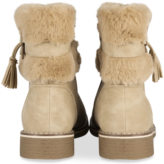 Ankle boots BEIGE LOVELY SKULL